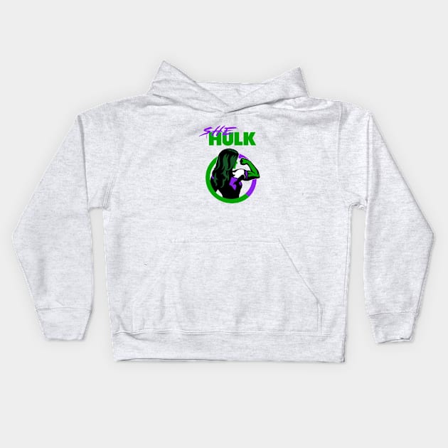 She Hulk Attorney At Law Kids Hoodie by TheTreasureStash